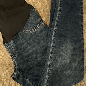 Blue Maternity Jeans